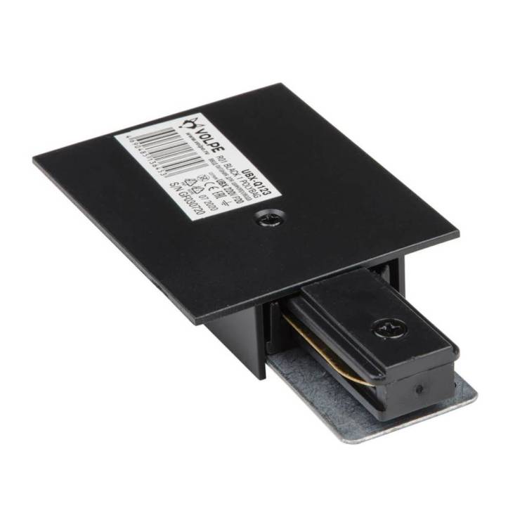 Ввод питания для шинопровода Volpe UBX-Q123 R01 Black 1 Polybag