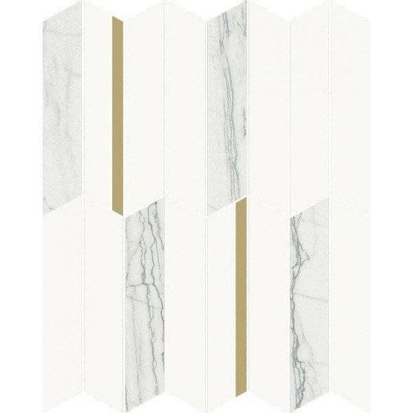 Мозаика Italon 3D Экспириенс 600110000971 White Glossy Mos Infinity 30.7x38.7