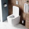 Унитаз подвесной Cerutti Spa MIMI Aria CT8908 безободковый фото 5