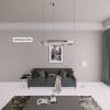 Люстра Crystal Lux Fortuna Sp88W Led D1000 Black фото 4