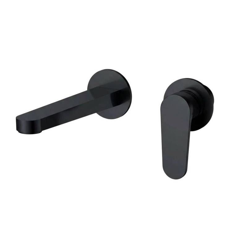 Смеситель для раковины AQUAme Novara AQM6915MB черный матовый