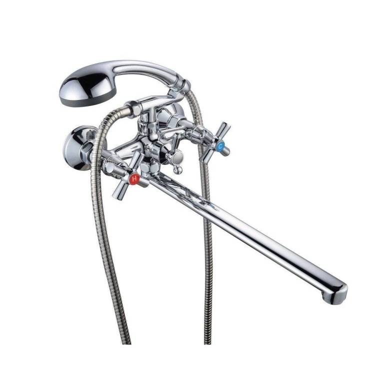 Смеситель для ванны РМС SL138-143P хром