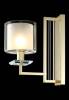 Бра Crystal Lux Nicolas Ap1 Gold/White фото 5