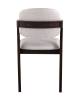 Стул Stool Group Viva MH32060 BZ-10 LIGHT GREY массив гевеи эспрессо, мягкое сидение, светло-серое фото 4