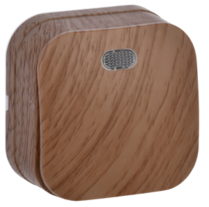 Выключатель 1-клавишный IEK Glory EVH11-K24-10 дуб