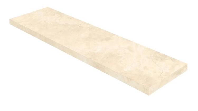 Ступень ColiseumGres Аурелия 620070002851 Вайт угловая правая 33x120