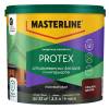 Пропитка защитная для деревянных фасадов и интерьеров Masterline Protex красное дерево 2.5 л
