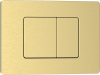 Кнопка смыва Iberica Blanca Inox-C IB.B011.005.000 золото, 25x16 см