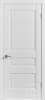 Межкомнатная дверь Владимирская Фабрика Дверей экошпон VFD Emalex 3, глухая, белый Ice 800x2000