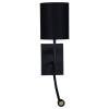 Бра Reluce 86210-9.2-001KT LED3W+E14 BK фото 4