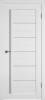 Межкомнатная дверь Владимирская Фабрика Дверей Atum 1 Snow стекло White Cloud 600x2000