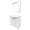 Тумба с раковиной Comforty Сочи-85 00004134639 белый фото 2