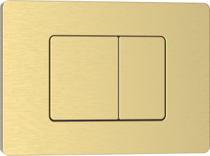 Кнопка смыва Iberica Blanca Inox-C IB.B011.005.000 золото, 25x16 см