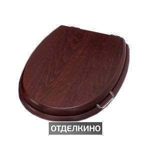 Крышка-сиденье Simas Lante LA004 орех, петли хром
