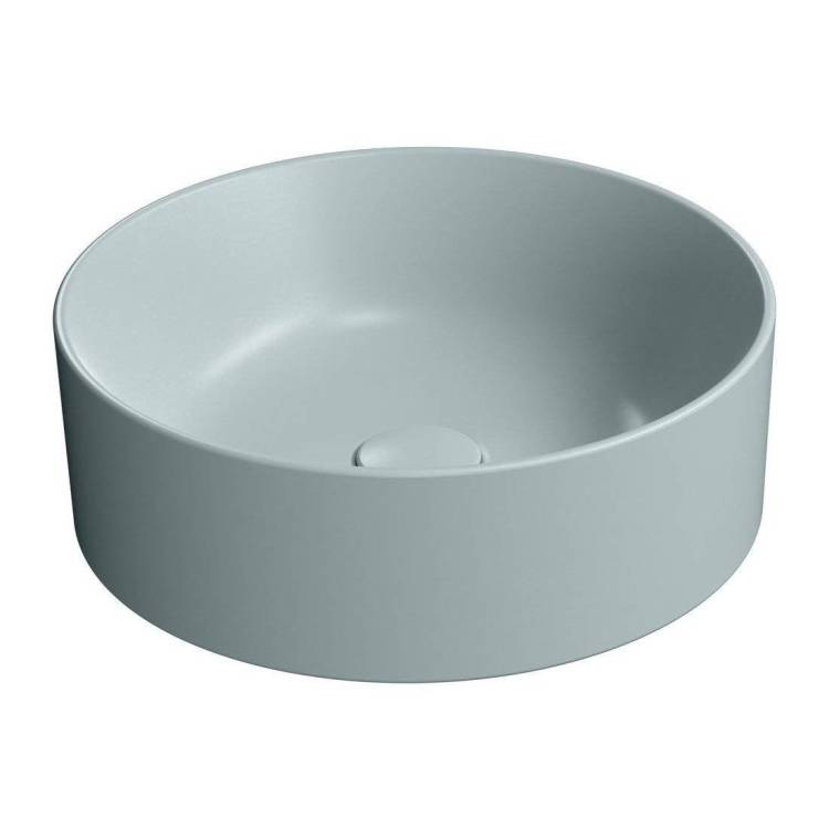 Раковина GSI Kube X 942615 40 см, голубая матовая