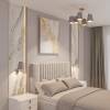 Люстра на штанге Eurosvet Topanga 60173/6 латунь Smart фото 4