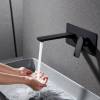 Смеситель для раковины Black&White UK8306B 8306BUK встраиваемый, Matt Black фото 3