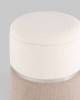 Пуф Stool Group Кэрри 19A060CHHS HT2303-01-04 серебро, серо-бежевый фото 6