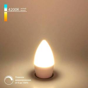 Светодиодная лампа диммируемая Elektrostandard BLE2775 7W 4200K E27 (C35)