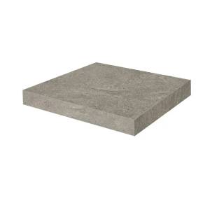 Ступень Kerama Marazzi Портленд KM8080G0021RGCA Угловая Клееная Бежевый Темный Матовый Обрезной 33x33