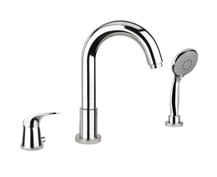 Смеситель на борт ванны Fiore Max 32CR1455 хром