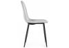 Стул Woodville Lilu 15119 light grey / black фото 3