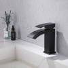 Смеситель для раковины Abber Wasserfall AF8610B для раковины, черный матовый фото 2