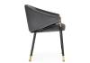 Стул Woodville Molton 15559 gray/black/ gold фото 5