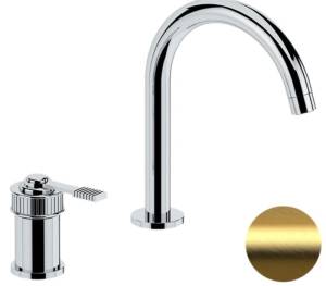 Смеситель для раковины Remer Atelier AL57BG золото брашированное