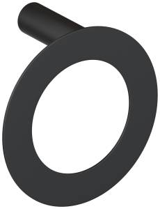 Полотенцедержатель Сунержа Round L 180 31-3020-7180 матовый чёрный