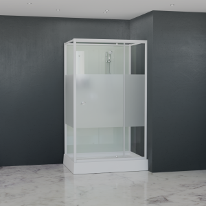 Душевая кабина RGW Andaman AN-207 100x90 см, без крыши