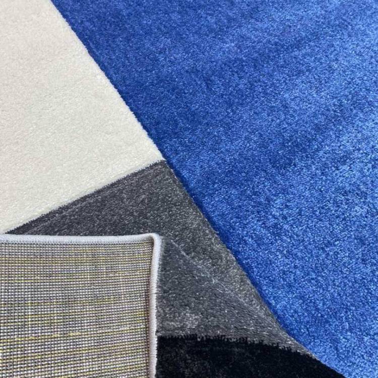 Ковер Reggi L255A Grey/D.Blue 0.8x1.5 м
