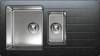 Кухонная мойка Tolero Twist 474469 TTS-890K Черная, 89x50