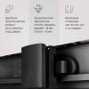 Душевой уголок Am.Pm Gem W90G-403-8080-BT профиль черный матовый, стекло прозрачное, 80x80 фото 7