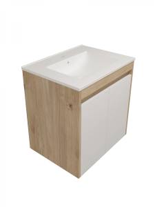 Тумба под раковину Watersense Paula W00895 дуб, 60 см