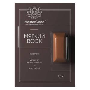 Мягкий воск для деревянных, ламинированных, пластиковых поверхностей Master Good светлый орех 7.5 г