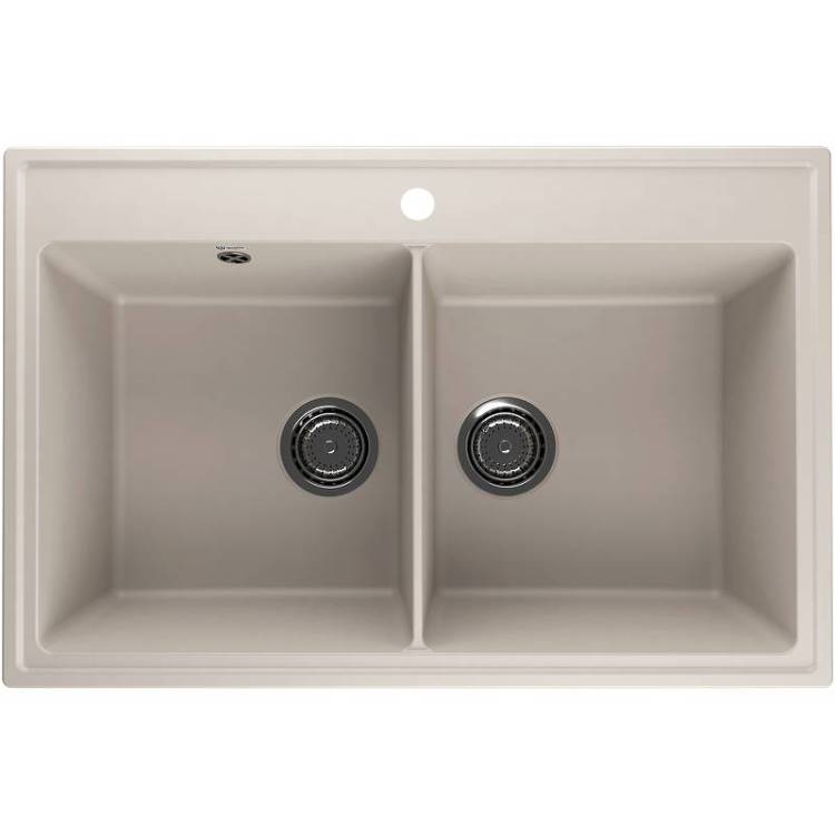 Мойка кухонная Ulgran Quartz Ruma 780-02 лен