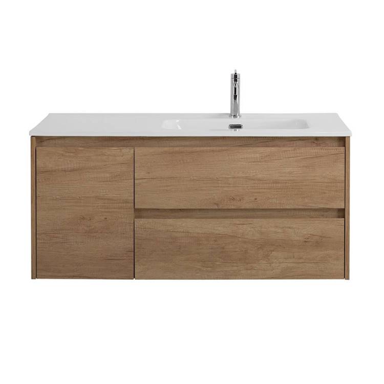 Тумба под раковину BelBagno KRAFT-1000-2C-1A-SO-RNN-R Rovere Nebrasca Nature, 100x50x46