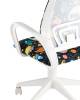 Кресло компьютерное Бюрократ BUROKIDS 1 W-COSMODI мультиколор космозавры фото 7