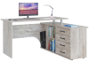 Стол письменный Woodville КСТ-109П 369014 дуб юкон правый 140x127x75