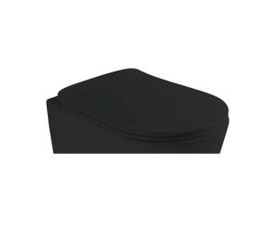 Крышка-сиденье Axa Eva AF8807 Black Matt