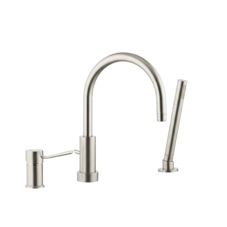 Смеситель Remer Minimal N072XV сталь