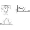Биде подвесное VitrA Plural 7831B483-0288 матовое черное фото 3