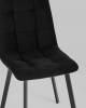 Стул Stool Group Oliver Square fb-oliver-square-neo-28 велюр черный фото 6