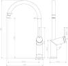 Смеситель для кухни Lemark Minima LM3805C фото 3