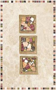 Керамическая плитка Ceramica Classic Иллирия эстило трио 25x40
