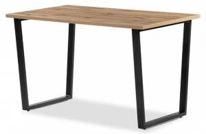 Стол Notta Лота Лофт 489611 дуб вотан/матовый черный