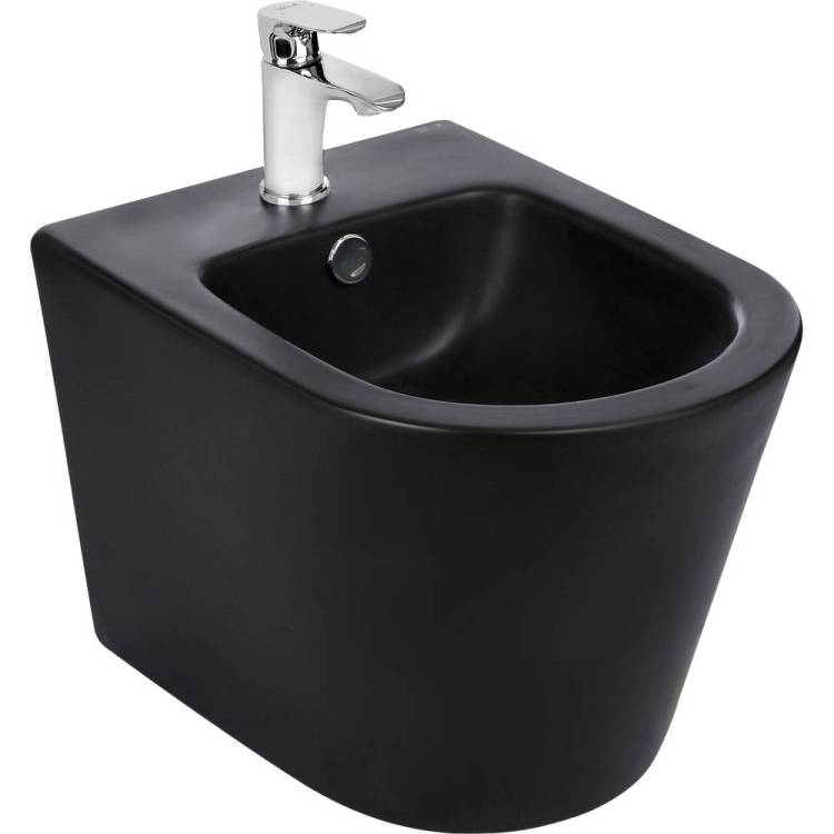 Биде подвесное Weltwasser Salzbach 10000003771 WW SK 005 MT-BL черное матовое