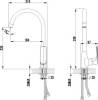 Смеситель для кухни Lemark plus Shape LM1705C фото 2