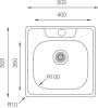 Мойка кухонная TopZero Comfort COP503.503 фото 2